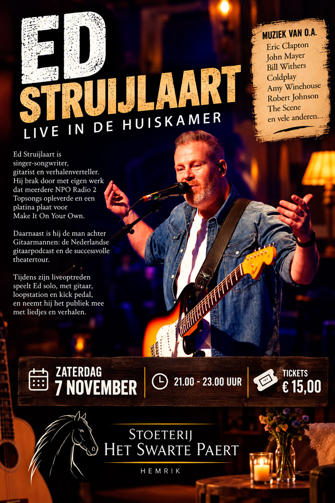 Whisky belevingsavond met Henri Goossen